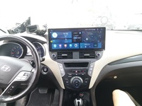 4 + 64GB 12.3 16 Inch pour Hyundai Santa Fe IX45 2013-16 Tucson Ecran Android Auto Car Android Dvd Player Navigators Stereo Radio