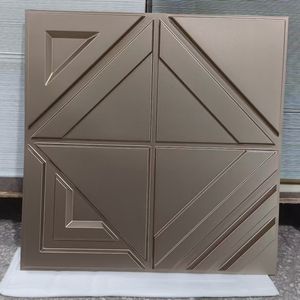 ZJ 3D Revestimiento de pared Interior Impermeable Art3d Pvc Slat Panel de pared Panel texturizado estriado 3D - Product Image 6