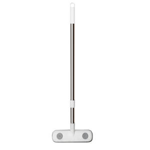 Limpiador de mosquiteras de acero inoxidable con mango telescópico y goma de doble cara para limpieza en alturas. - Product Image 2