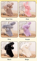 Gantungan Kunci Boneka Plush Grosir Karakter Beruang Laut, Liontin Boneka Kreatif untuk Tas Sekolah Siswa, Hadiah Pasangan Kecil, Tali Gantungan Kustom
