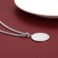 Colliers runiques nordiques vintage pour hommes, acier inoxydable, runes nordiques, bijoux vikings, pendentif païen Elder Futhark, amulette, talisman