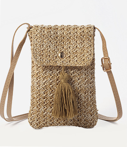 Factory Luxury Designer Women's Crossbody <strong>Bag</strong> High Quality <strong>Mobile</strong> Phone <strong>Bag</strong> Women's Paper Straw <strong>Bag</strong> - Product Image 2