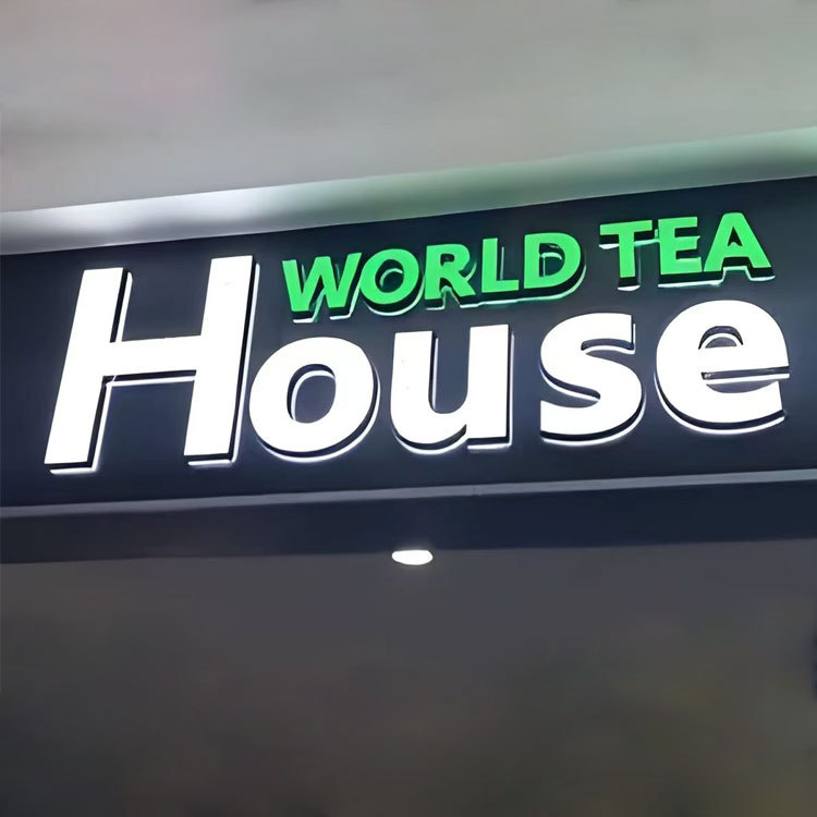 Free Design 3D Letter Sign Backlit