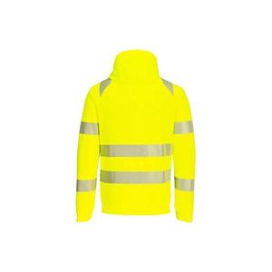 PORTWEST - DX477YBR4XL DX4 Hi-Vis <b>Funnel</b> neck sweatshirt yellow/black - EAN 5036108386383 HI-VIS WORKWEAR - Product Image 2