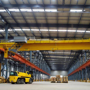 Fabricación 2/3/5/10t Grúa de taller Grúa aérea Modular de doble haz para almacén PUENTE Grua 100t Engranaje de estación de trabajo 25m - Product Image 4