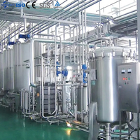 Équipement complet de transformation laitière, ligne de production de lait pasteurisé