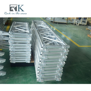 Modular Aluminum Alloy Stage Display Equipment Rectangle Frame Screw Connection Quick Installation Silver Color Exhibitions Use - Product Image 6
