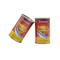 Offre Spéciale OEM en conserve Sardine en sauce tomate 155g étain poisson Pilchard