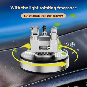 Diffuseur d'aromathérapie solaire pour voiture, électrique, design haut de gamme, rotatif, accessoires de désodorisant d'air - Product Image 3