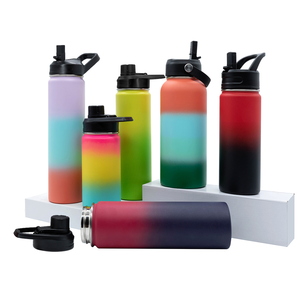 Chất lượng cao thép không gỉ chân không <span class=keywords><strong>Flask</strong></span> cách điện chai nước 21OZ với rơm Nắp - Product Image 6