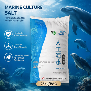 Sal Marina para Tratamiento <span class=keywords><strong>de</strong></span> <span class=keywords><strong>Agua</strong></span> <span class=keywords><strong>de</strong></span> Acuario, Baja <span class=keywords><strong>en</strong></span> Metales Pesados, Sal Marina Cristalizada Equilibrada Iónicamente para Tanques <span class=keywords><strong>de</strong></span> Delfines y Focas - Product Image 1