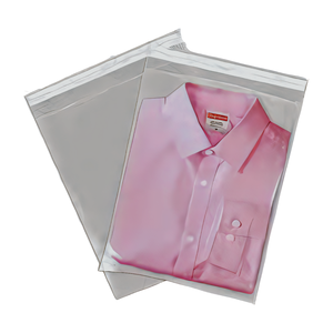 Bolsa de plástico para camisetas, ropa personalizada, embalaje, OEM, directo de fábrica, venta al por mayor, almacenamiento con cremallera, suministro de pantalón ajustable para mujer - Product Image 2