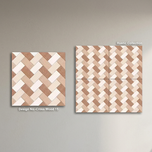 กระเบื้องปูพื้นพอร์ซเลนกันน้ำ ดีไซน์ทันสมัย ขนาด 40x40 ซม. ผิวด้าน สำหรับภายนอกบ้าน โรงแรม วิลล่า - Product Image 4