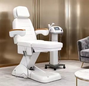 AY Adjustable Height <b>Electric</b> Massage Bed Facial Chair for Spa Salon Clinic Modern Design Style Beauty Treatment Metal Material - Product Image 1