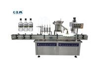 Machine automatique de remplissage et de bouchage de bouteilles de vin de 187 ml, ligne de production de remplissage de liquides en bouteilles de verre
