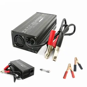 4 s 12v 14.4v 14.6v ac dc ce fcc saa kc pse certificato litio lifepo4 scooter moto caricabatterie 10a