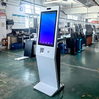 Kiosco de Autopago para Supermercado con Pantalla Android de 32 Pulgadas, Soporte para Punto de Venta y Escáner de Código de Barras