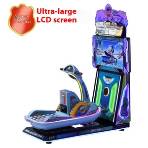 Garantie 1 an à pièces Kiddie Ride Arcade Game Machine Surf Conduite Course Surf Aviron Simulateur Anglais Plastique - Product Image 3