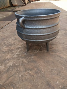 Kích Thước 1/4 <span class=keywords><strong>Mini</strong></span> Gang Đen Ba Chân Nồi <span class=keywords><strong>Potjie</strong></span> - Product Image 4
