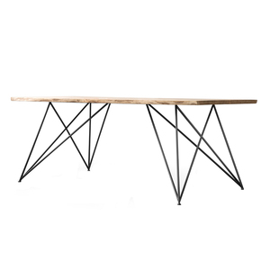 Modern Simple Solid Wood Industrial Style <strong>Rectangular</strong> Desk Long Conference Negotiation <strong>Table</strong> Chair Combination for <strong>Computer</strong> Use - Product Image 5