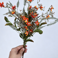 Buket Bunga Daisy Buatan Vintage Terbaru, Kombinasi Bunga Sutra Retro Eropa untuk Dekorasi Rumah dan Properti Foto