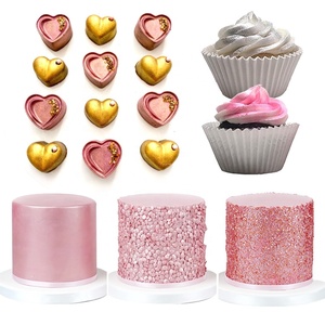 厂家直销混合食用烘焙粉珍珠色云母粉金色红色绿色蓝色烘焙食品添加剂 - Product Image 4