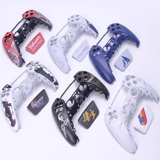 Factory-issued for PS5 Grip Back Shell Non-Slip Gamepad Housing Case for Playstation5 Controller Made of Durable Plastic