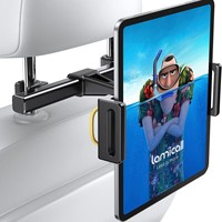 Support de téléphone universel pliable et créatif pour voiture, fixation rapide, pour utilisation sur lit ou siège arrière – Idéal pour téléphones et tablettes