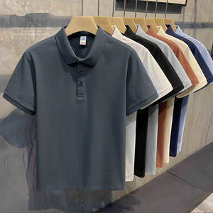 Camiseta de Manga Corta Negra para Hombre, 100% Algodón, Tejido Transpirable, Estilo Casual - Product Image 1