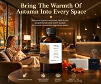 Huile aromatique liquide Crearoma Automne Érable 2026 – Parfums de luxe inspirés pour hôtels, compatible avec tous les diffuseurs, 500 mL