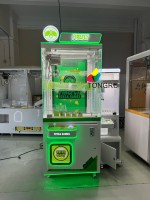 Machine à griffes géante à lumières colorées, machine d'arcade à pièces, plateau de jeu, prix, en-cas, peluches, machine à griffes pour les entreprises aux États-Unis