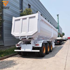 Remolques Volquete de Servicio Pesado de 3 y 4 Ejes, Nuevos y Usados, con Cilindro Hidráulico, para Tractor, con Descarga Lateral y Trasera - Product Image 3