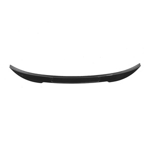 BMW F33 <b>Rear</b> <b>Spoiler</b> Black ABS Ducktail For 2013-2019 4 Series Convertible M4 Trunk Lip - Product Image 3