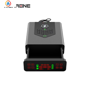 Coffre-fort intelligent à empreintes digitales avec minuterie, coffre-fort secret pour la maison et étui à montres, coffre-fort numérique sécurisé pour le stockage d'argent et de bijoux - Product Image 1