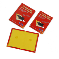 Piège à souris et rats adhésif pliable en carton, non toxique, pour usage domestique