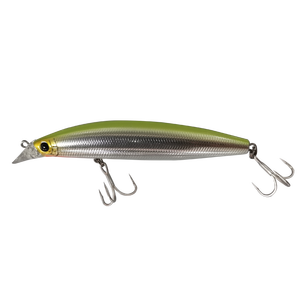 เหยื่อปลอม Lutac Minnow แบบแข็ง สำหรับตกปลาทะเล ลอยน้ำ พร้อมตัวเบ็ด Origin ขนาด 100 มม. น้ำหนัก 13 กรัม - Product Image 1