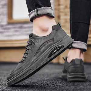 Groothandel Custom Hoge Kwaliteit Heren Luxe Pu Lederen Casual Schoenen Comfortabele Lichtgewicht Goedkope Heren Sneakers Heren Schoenen - Product Image 5
