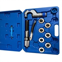 Herramienta Expansora de Tubos Hidráulica CT-300A (con 7 Cabezales de Expansión) / Sistema Imperial / Equipada con Cortador CT-650 / Nueva Caja de Plástico