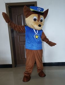 Venta al por mayor Tv & Movie Blue Paws Dog Patrol Chase Sky y Marshall Mascot Character Animal Dog Cosplay Puppy Patrol Mascot Costume - Product Image 4