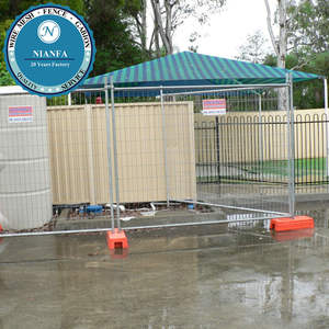 Meilleure vente au <span class=keywords><strong>Canada</strong></span> Clôture de construction temporaire extérieure galvanisée pour les chantiers de construction - Product Image 3