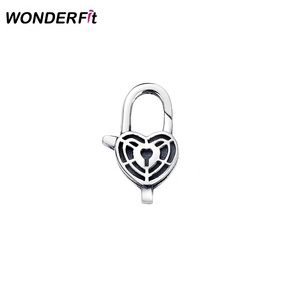 Boucles de serrure à clé en argent oxydé 925, fermoir homard en forme de filet de toile <span class=keywords><strong>d</strong></span>'<span class=keywords><strong>araignée</strong></span> pour bracelet et collier - Product Image 5