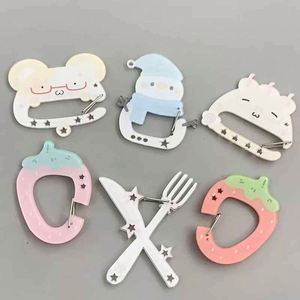 <b>Custom</b> Classic Acrylic Carabiner Keyring Imprinted Mountain Buckle Promotional <b>Keychains</b> & Carabiners - Product Image 3