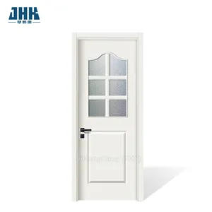 أبواب داخلية للمنازل JHK-G30، أبواب رئيسية بتصميمات من زجاج نصف القمر ذات جودة جيدة