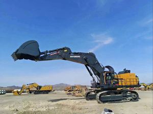 Nueva Excavadora Minera Hyundai HX1250A de 125 Toneladas, Excavadora de Orugas de Uso Pesado con Motor Cummins QSK23, Máquina para Canteras a Gran Escala Lista para Usar - Product Image 6