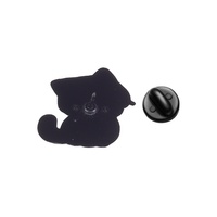 Broche en émail chaton Chibi Kawaii Anime Cosplay pour décorer un sac à dos