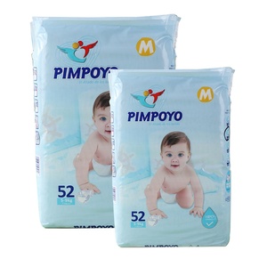 Nuevos Productos 2025, Pañales para Bebé Marca PIMPORO, Precio Económico en Quanzhou, Material de Algodón, Prevención de Fugas 3D, Tallas NB-XL - Product Image 3