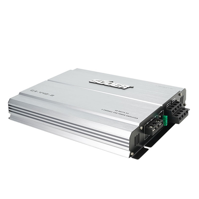 Professional 4-Channel Class AB Full Range Car Amplifier with Crossovers Bass Boost 12V 4x40W