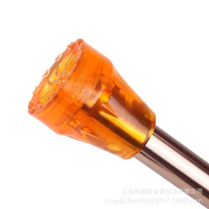 Embout de bâton de marche en caoutchouc, protection de trou de 19mm et 22mm pour bâtons de randonnée pour personnes âgées - Product Image 3