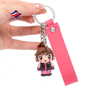Longzhiyu, 20 Años de Experiencia en Fabricación OEM/ODM, Llavero Personalizado de Dibujos Animados para Autos, Llavero de Goma Suave de PVC, Colgante de <span class=keywords><strong>Bolsa</strong></span> Personalizado de Alta Calidad - Product Image 5