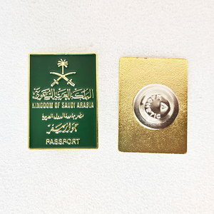 Trong kho oman saudi UAE kim loại Sticker Pin cho điện thoại di động QATAR kuwait bahrain men vàng hộ chiếu pin nam châm huy hiệu Trâm - Product Image 4